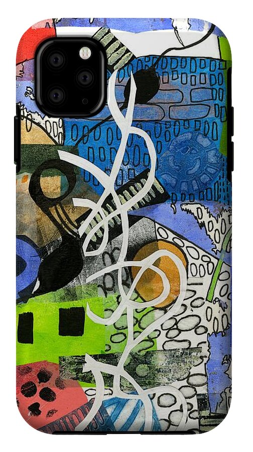 Colorful Abstract Composition - Phone Case