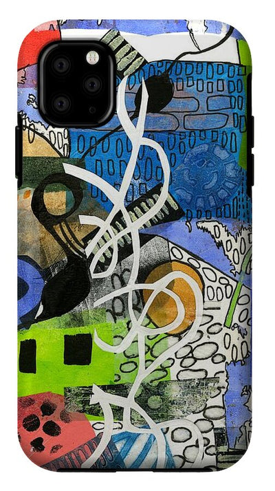 Colorful Abstract Composition - Phone Case