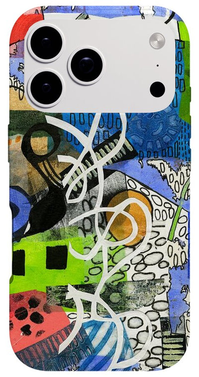 Colorful Abstract Composition - Phone Case