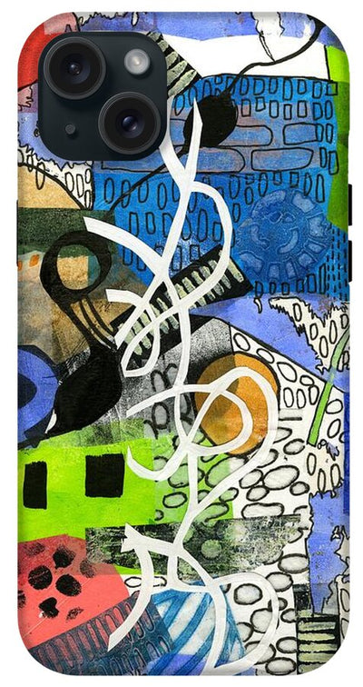 Colorful Abstract Composition - Phone Case