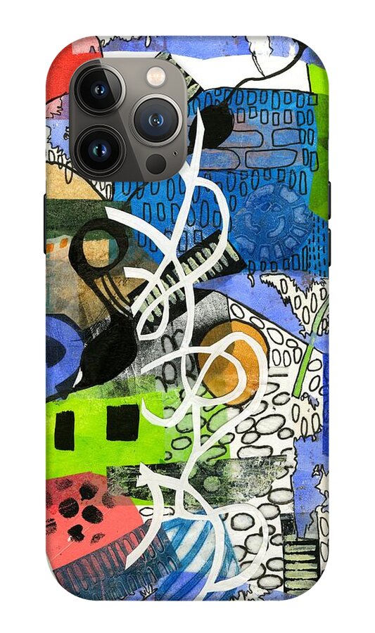 Colorful Abstract Composition - Phone Case