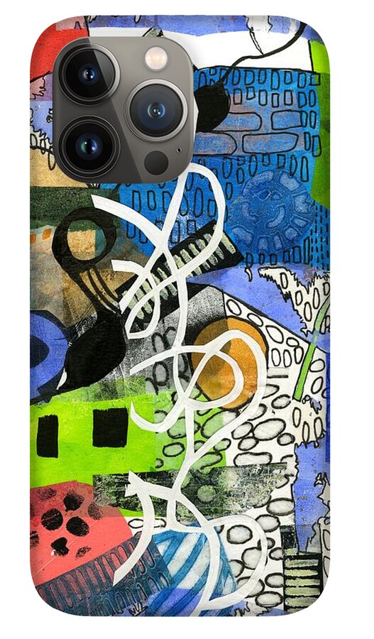 Colorful Abstract Composition - Phone Case