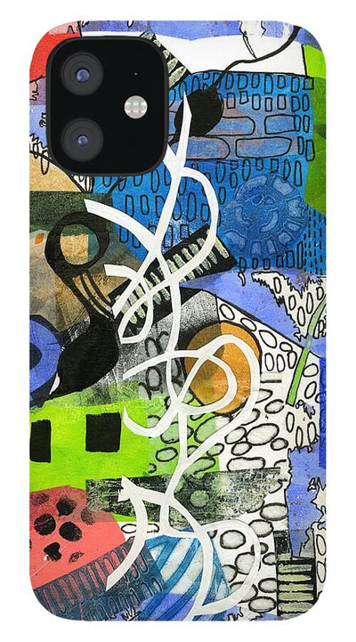 Colorful Abstract Composition - Phone Case