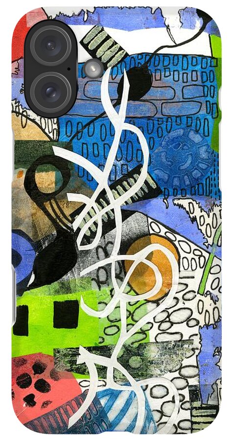Colorful Abstract Composition - Phone Case