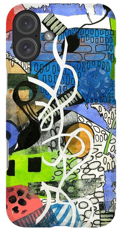 Colorful Abstract Composition - Phone Case