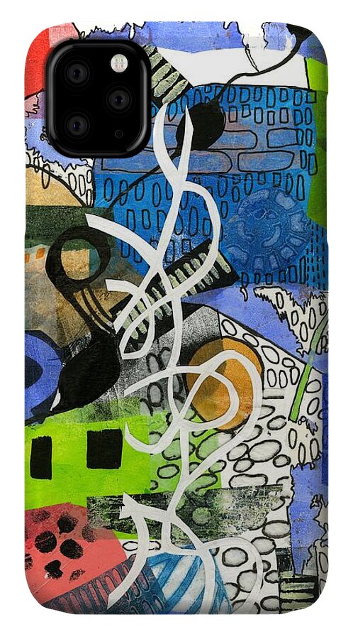 Colorful Abstract Composition - Phone Case