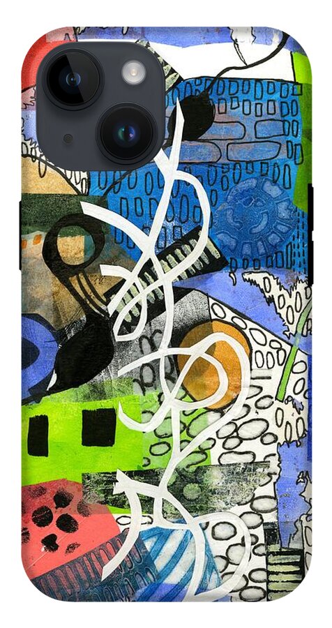 Colorful Abstract Composition - Phone Case