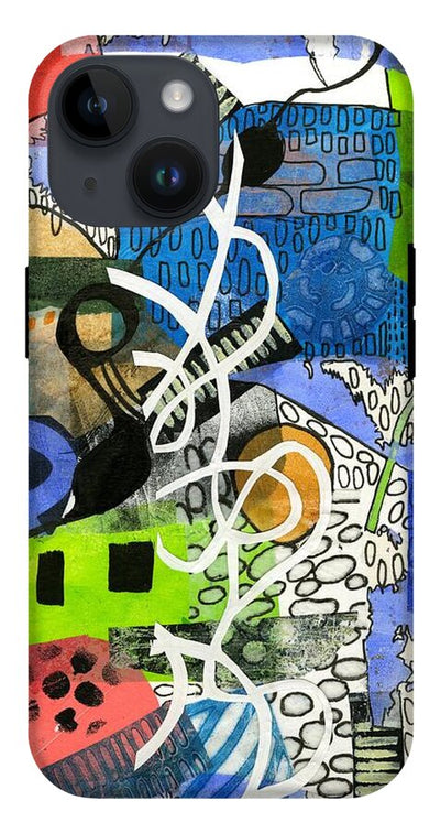 Colorful Abstract Composition - Phone Case