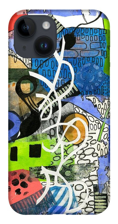 Colorful Abstract Composition - Phone Case