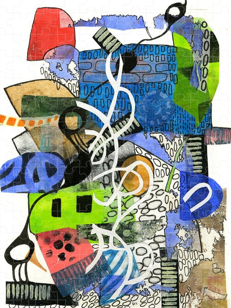 Colorful Abstract Composition - Puzzle