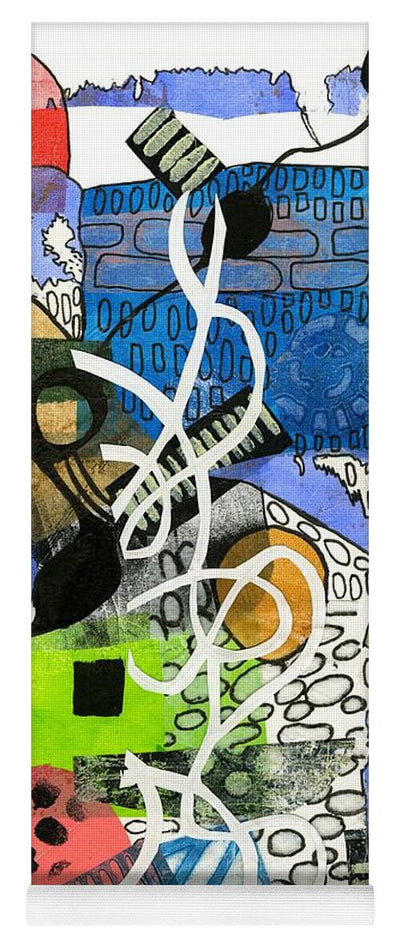 Colorful Abstract Composition - Yoga Mat