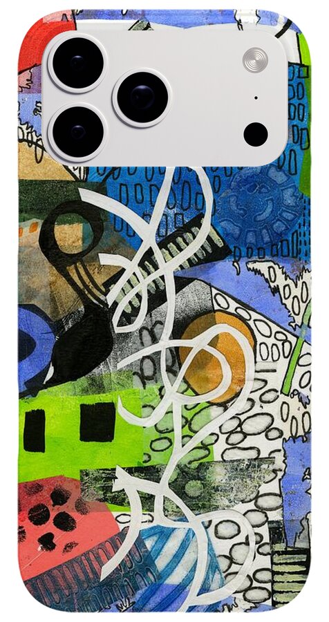 Colorful Abstract Composition - Phone Case