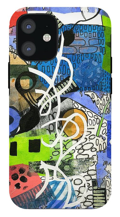 Colorful Abstract Composition - Phone Case
