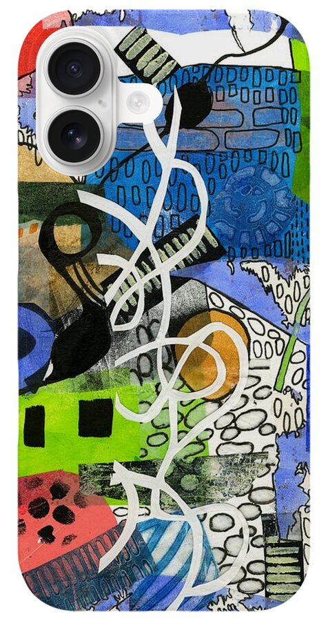 Colorful Abstract Composition - Phone Case