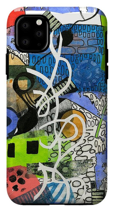 Colorful Abstract Composition - Phone Case
