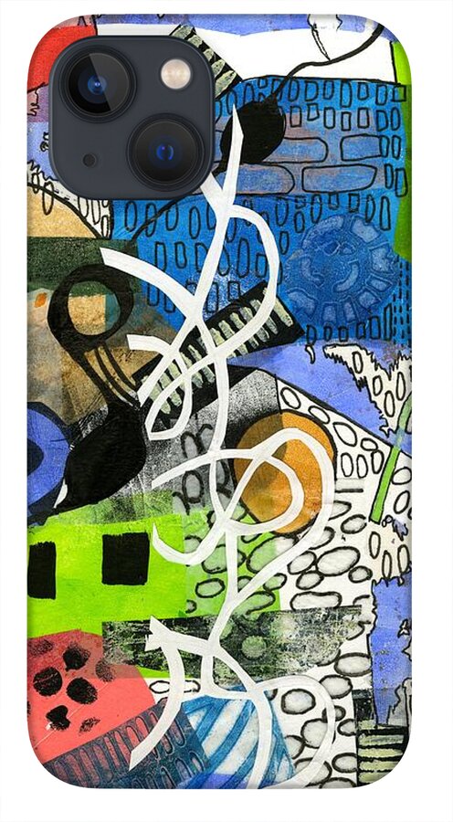 Colorful Abstract Composition - Phone Case