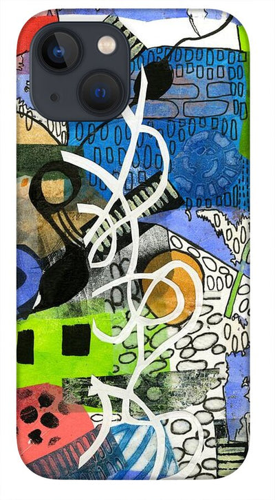 Colorful Abstract Composition - Phone Case