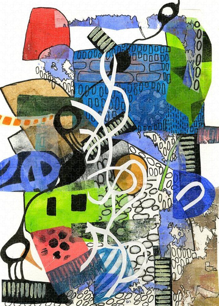 Colorful Abstract Composition - Puzzle