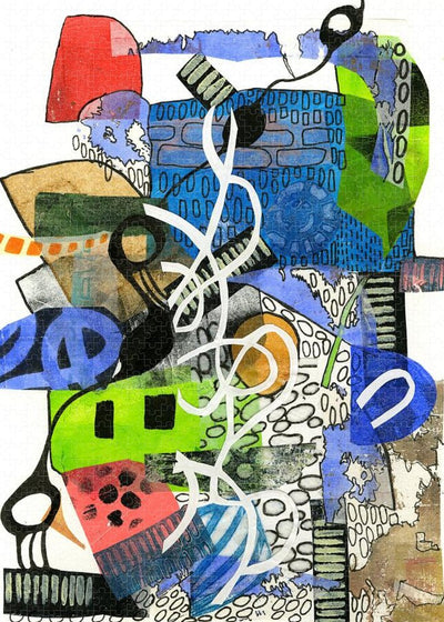 Colorful Abstract Composition - Puzzle