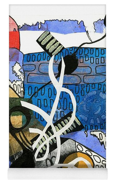 Colorful Abstract Composition - Yoga Mat