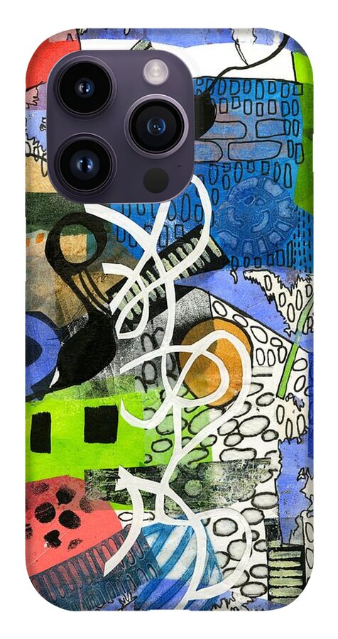 Colorful Abstract Composition - Phone Case