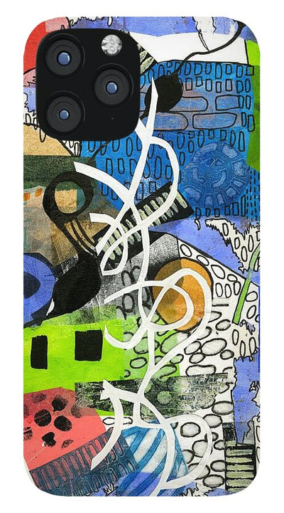 Colorful Abstract Composition - Phone Case