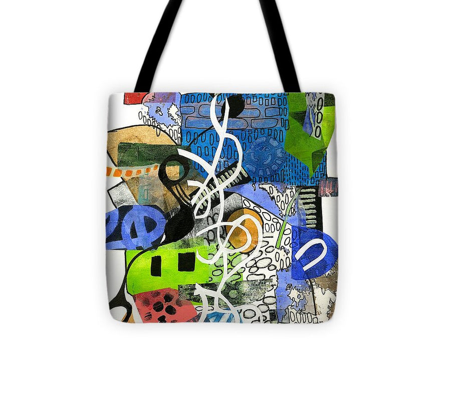 Colorful Abstract Composition - Tote Bag
