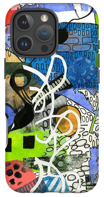 Colorful Abstract Composition - Phone Case