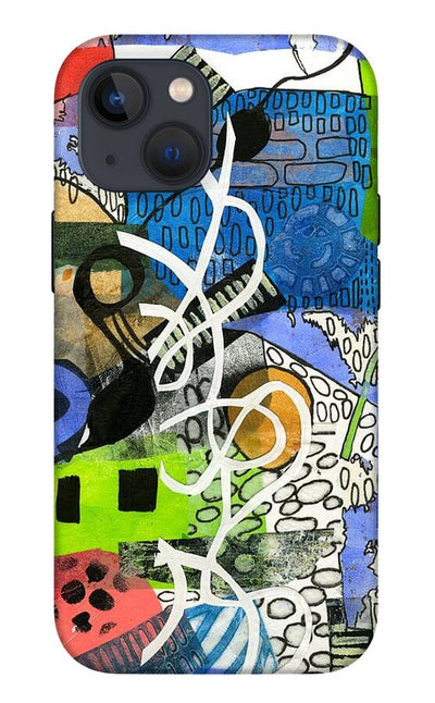 Colorful Abstract Composition - Phone Case