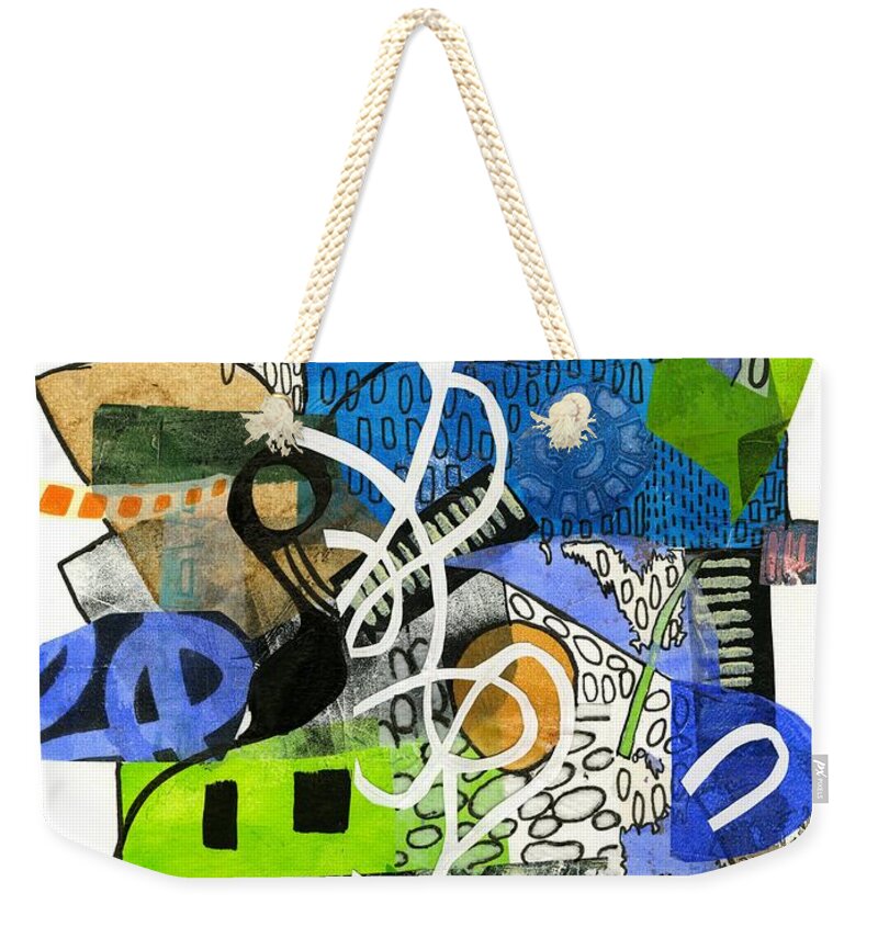 Colorful Abstract Composition - Weekender Tote Bag
