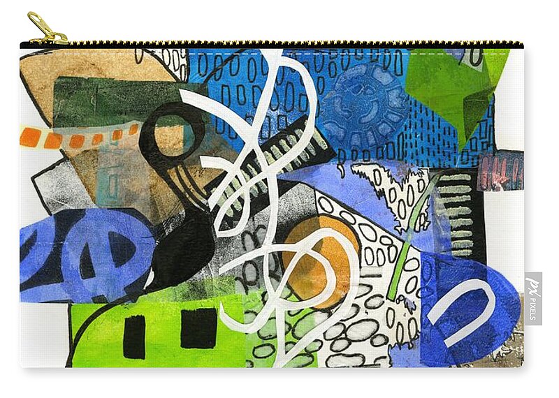 Colorful Abstract Composition - Zip Pouch
