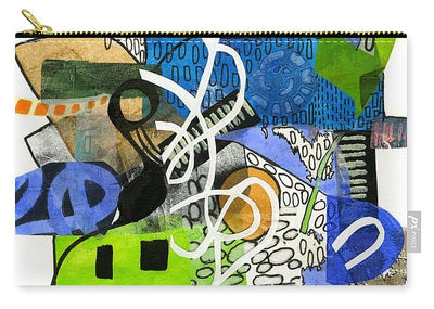 Colorful Abstract Composition - Zip Pouch