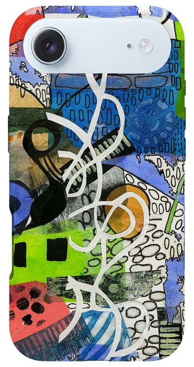 Colorful Abstract Composition - Phone Case