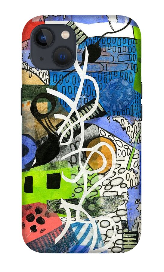 Colorful Abstract Composition - Phone Case