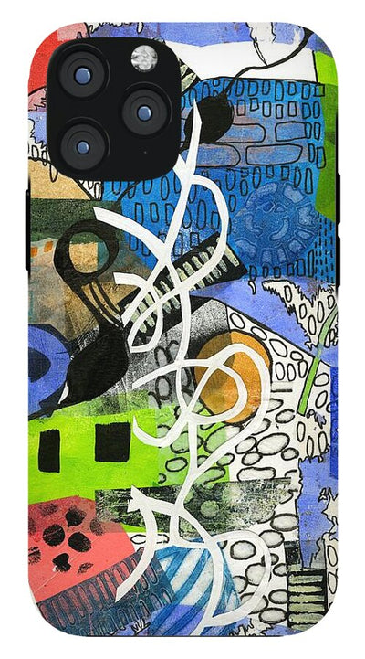 Colorful Abstract Composition - Phone Case