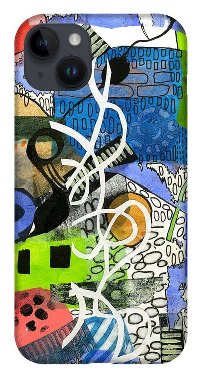Colorful Abstract Composition - Phone Case