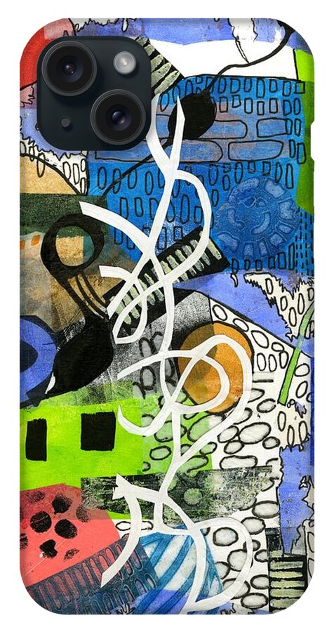 Colorful Abstract Composition - Phone Case