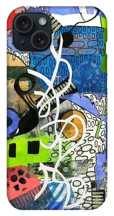 Colorful Abstract Composition - Phone Case