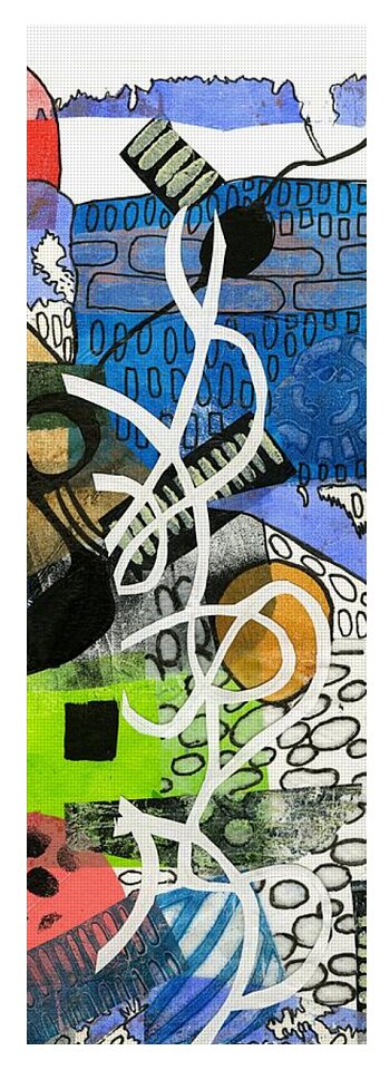 Colorful Abstract Composition - Yoga Mat