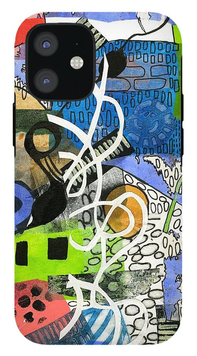 Colorful Abstract Composition - Phone Case