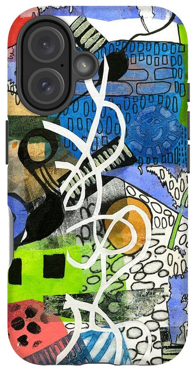 Colorful Abstract Composition - Phone Case