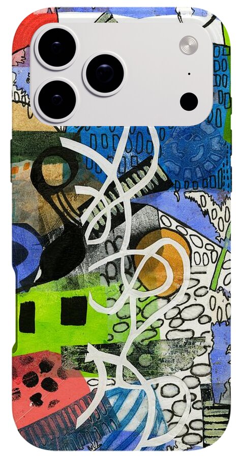 Colorful Abstract Composition - Phone Case