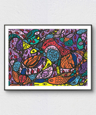 "Watched By A Hummingbird"