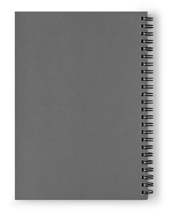 Colorful Abstract Composition - Spiral Notebook